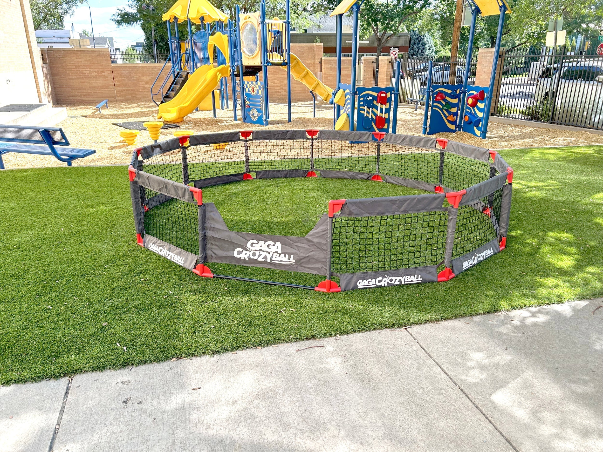 How to Build a Gaga Ball Pit at Home (Or Skip the Work With a Portable One)