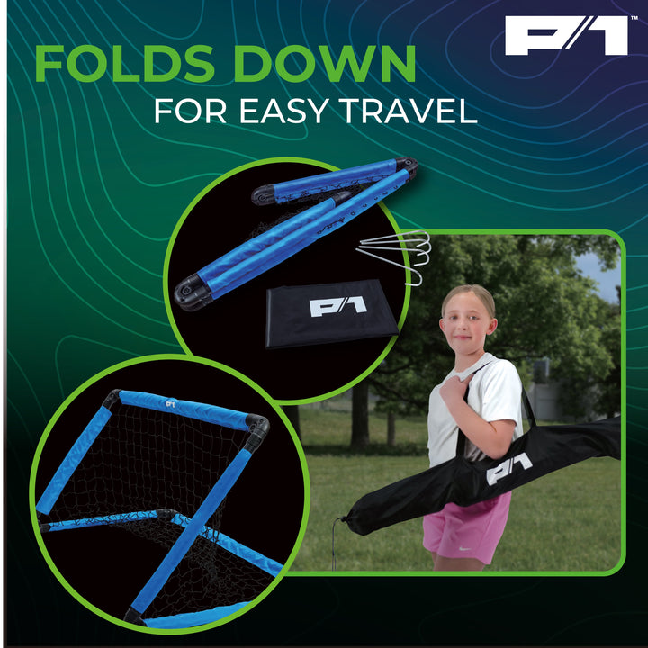 Fold & Go Soccer Goal- Portable folding soccer goal