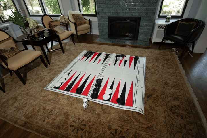 backgammon mat