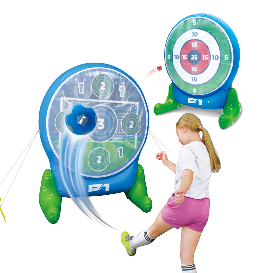 Multizone Sports Tower: Soccer & Baseball Two-Sided Game