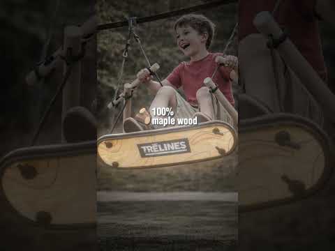 TreBoard Surfin' Swing - Skateboard Style Tree Swing